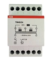 Трансформатор звонковый 220/24(12+12) ABB TM40/24 3 модуля
